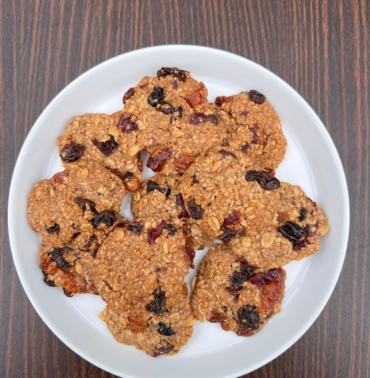 Oat protein cookies